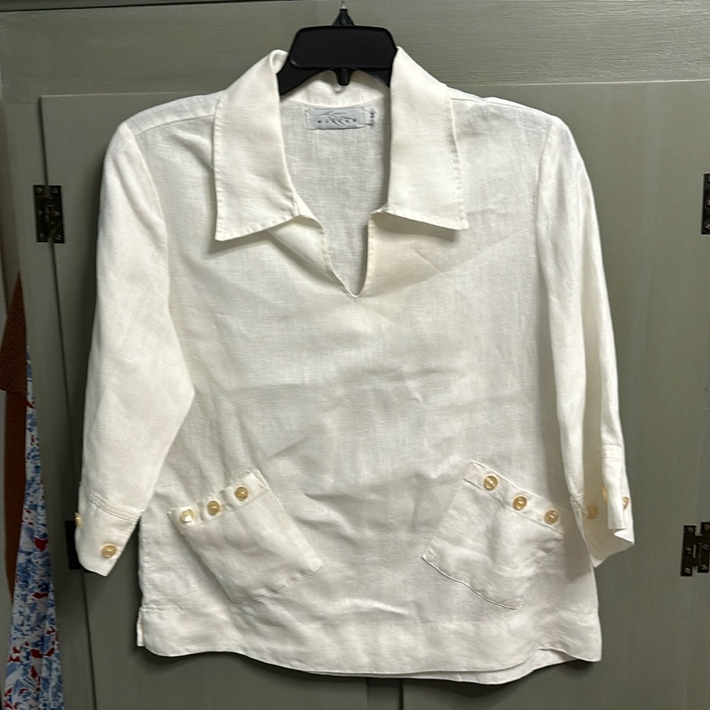 Willow linen top M